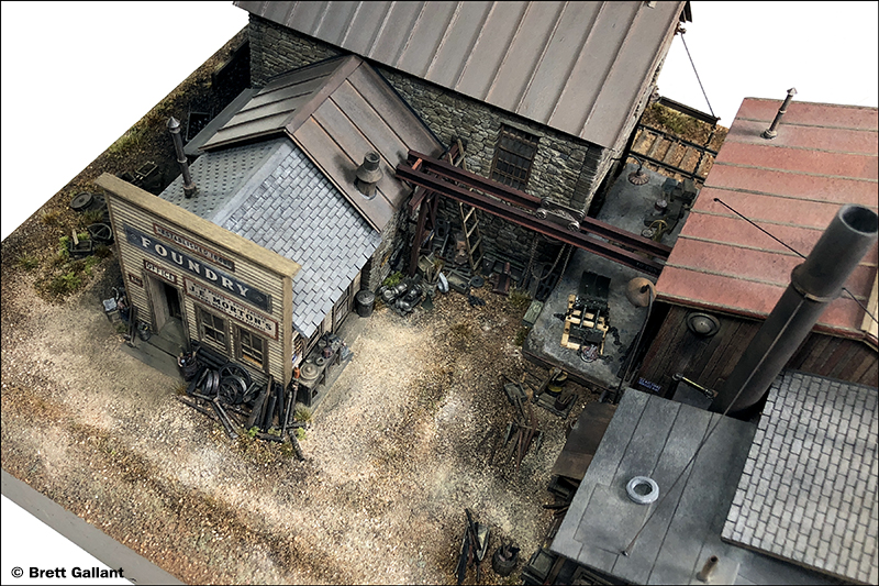 SierraWest Scale Models HO Scale Brass and Iron Foundry